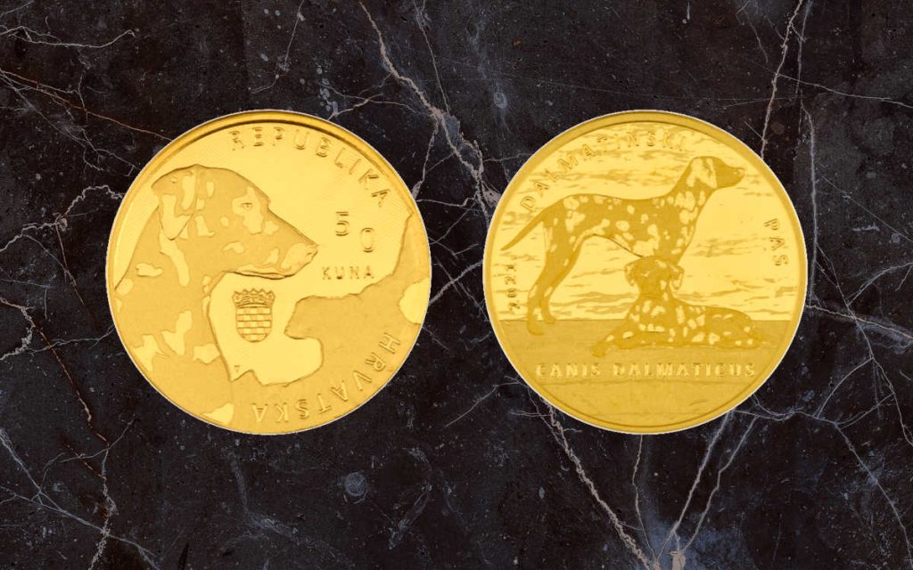 Zlatnik 50 kuna Dalmatinski pas