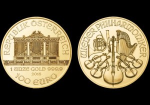 Zlatnik Wiener Philharmoniker 1 unca