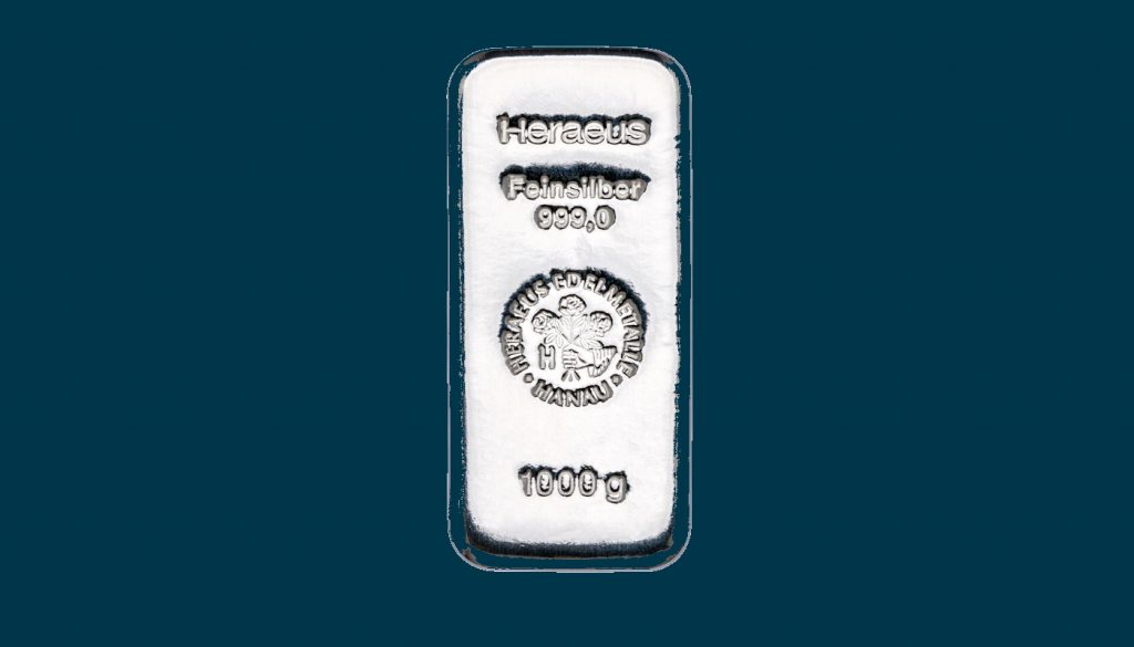 Srebrna poluga 1 kg