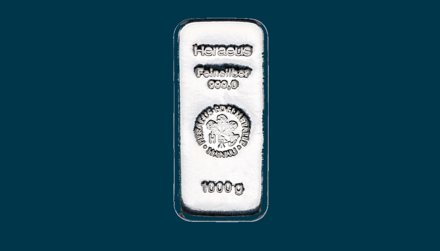 Srebrna poluga 1 kg