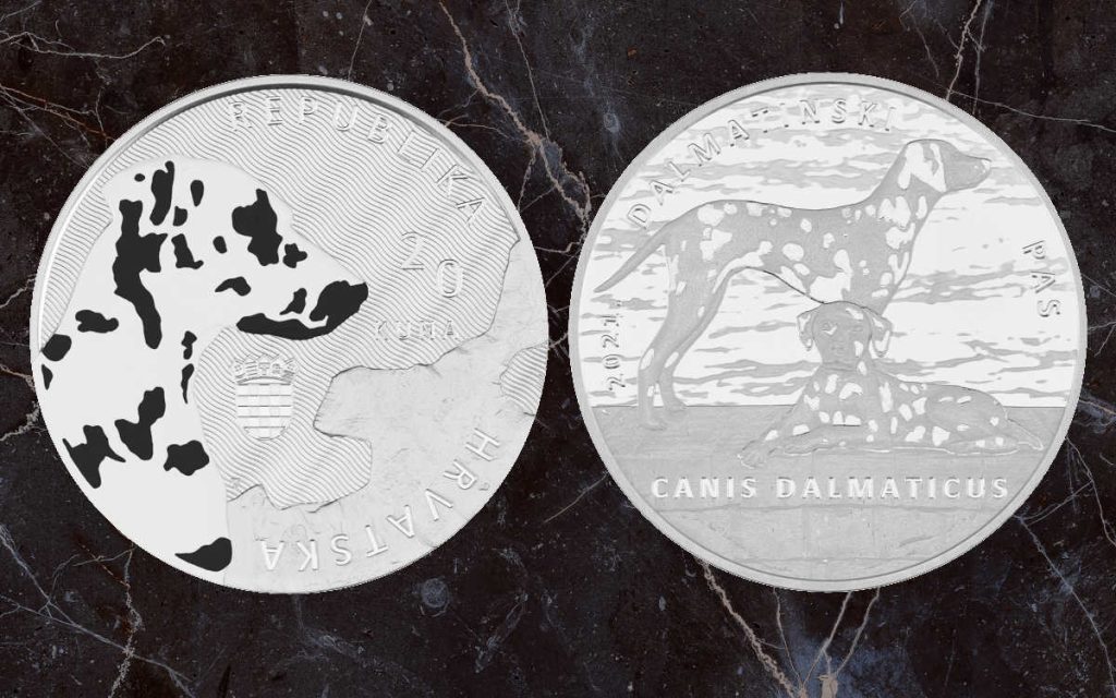 Srebrnjak 20 kuna Dalmatinski pas